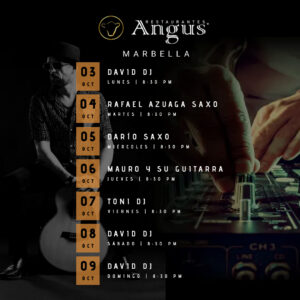 Live Music ANGUS Marbella