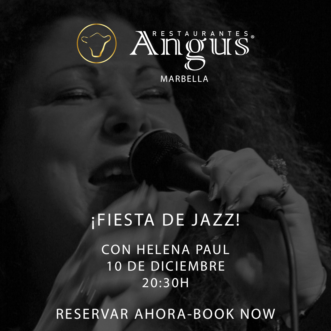 MUSICA EN VIVO en ANGUS Marbella 5 de diciembre.