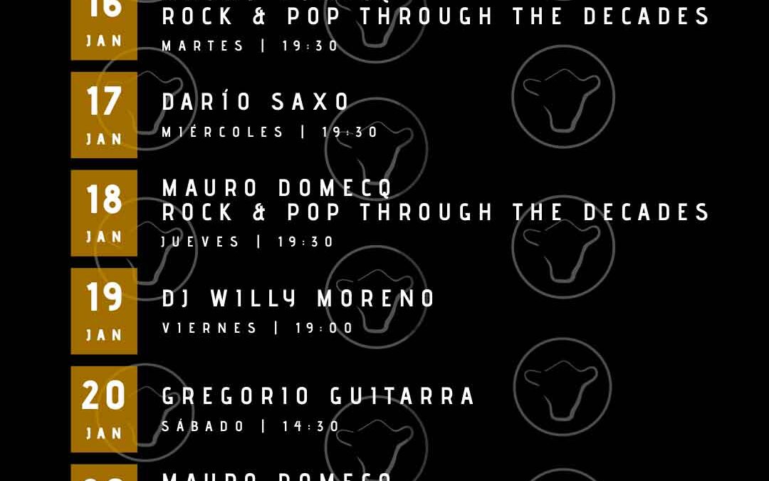 Música para el 15 de enero