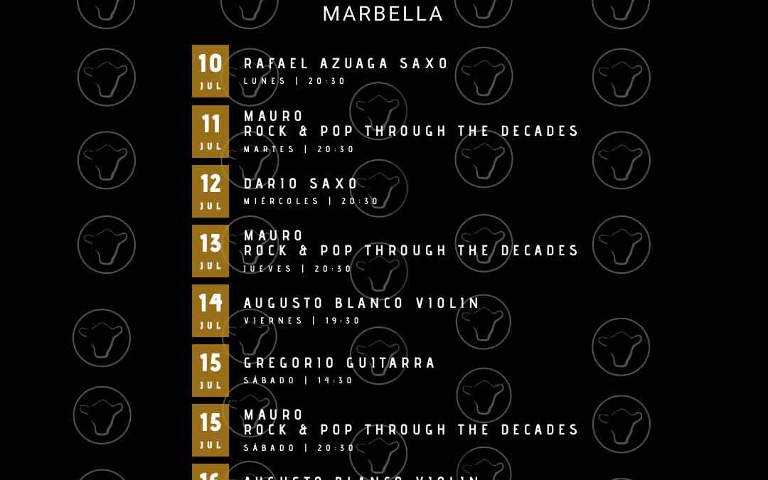 Programa de música 10 de julio