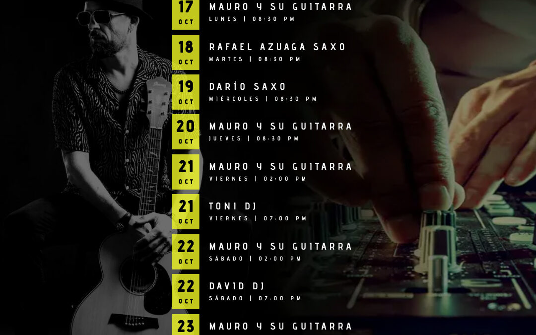 ANGUS MARBELLA LIVE MUSIC Oct. 17