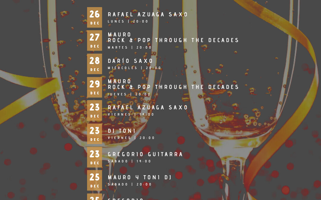 Music program 26th of December New Year’s eve